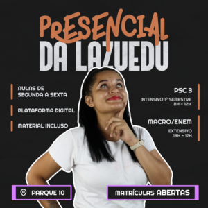 [PRESENCIAL] Taxa de Matrícula